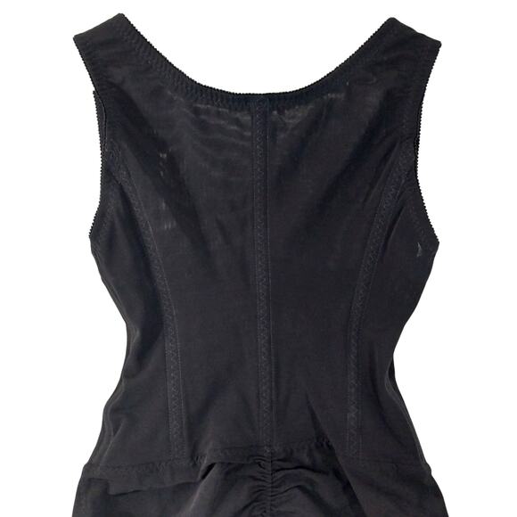 NWOT! ARDYSS! GORGEOUS BLACK ELASTIC PANEL & LACE FULL LENGTH CORSET! SZ 36 - Picture 6 of 10